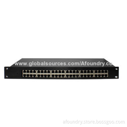 24-port PoE Midspan Injector with 10/100/1000Mbps RJ45 Port